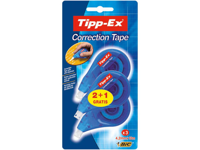 Correctietape Tipp-Ex zijwaarts 4.2mm