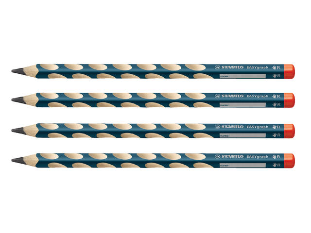 Potlood STABILO Easygraph 322 HB rechts