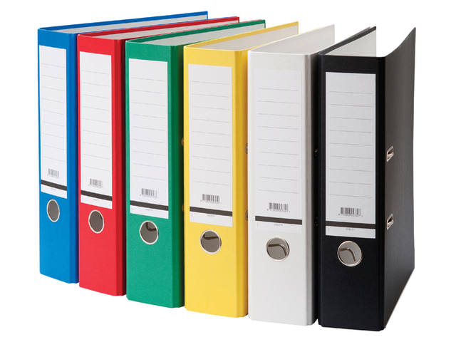 Ordner Qbasic A4 80mm rood