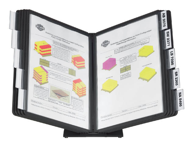 Bureaustandaard Durable vario a4 10tas zwart