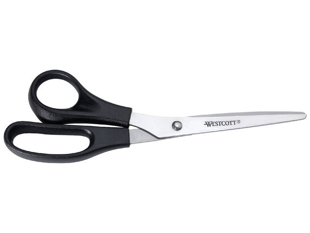 Kantoorschaar Westcott 210mm links rvs