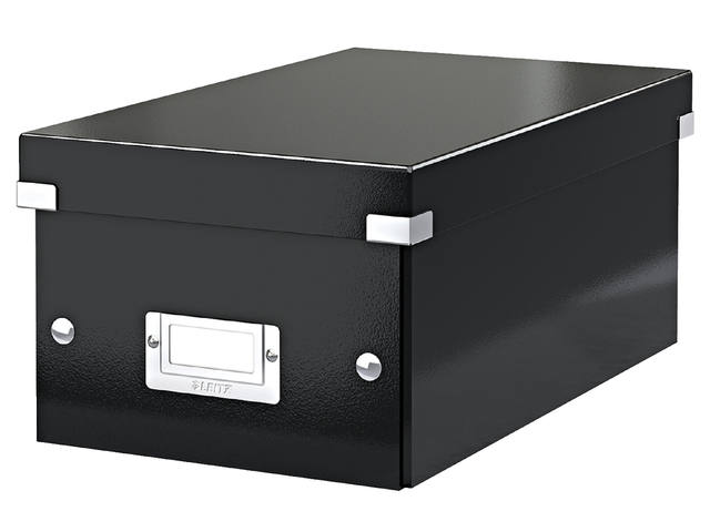 DVD-BOX LEITZ CLICK STORE 190X135X320MM ZWART