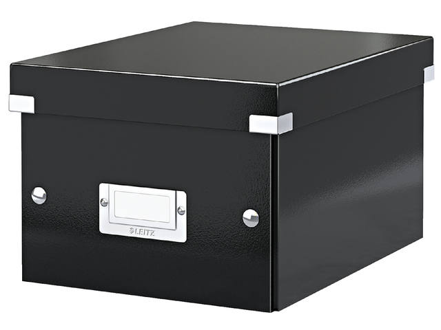 Opbergbox Leitz WOW Click Store 200x148x250mm zw