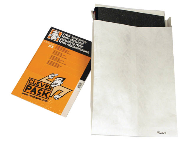 Envelop CleverPack tyvek c4 229x324 tapelock wit