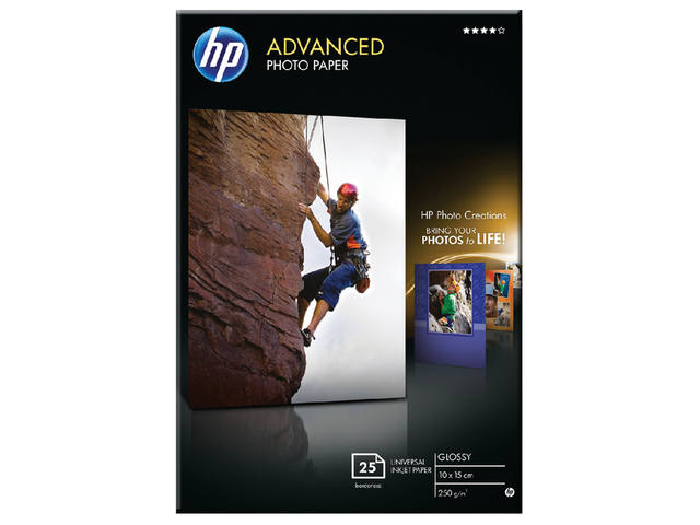 Fotopapier HP Q8691A 10cmx15cm 250gr glans