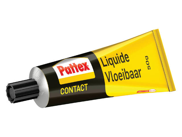 Contactlijm vloeibaar Pattex tube 50gr blister