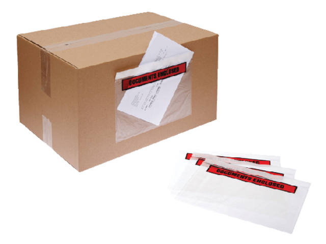 Paklijstenvelop Quantore 225x165mm bedrukt