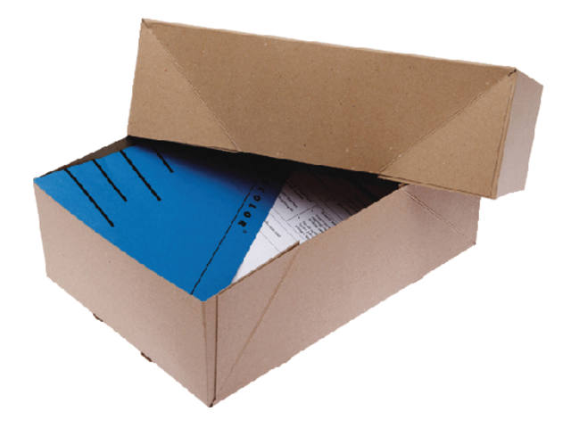 Paraatdoos CleverPack A4 tbv 1000 vel bruin
