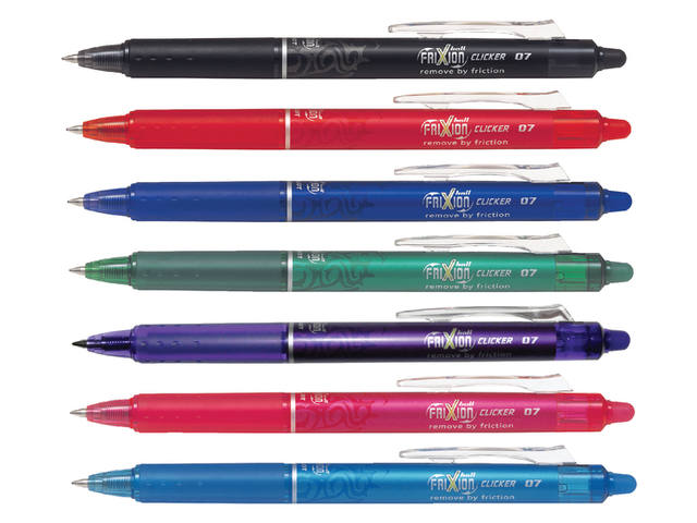 Rollerpen PILOT friXion BLRT-FR7 clicker M lblauw