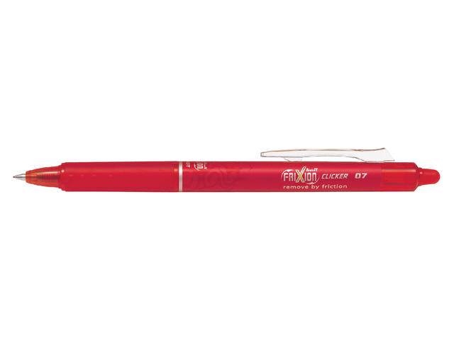 Rollerpen PILOT friXion BLRT-FR7 clicker M rood