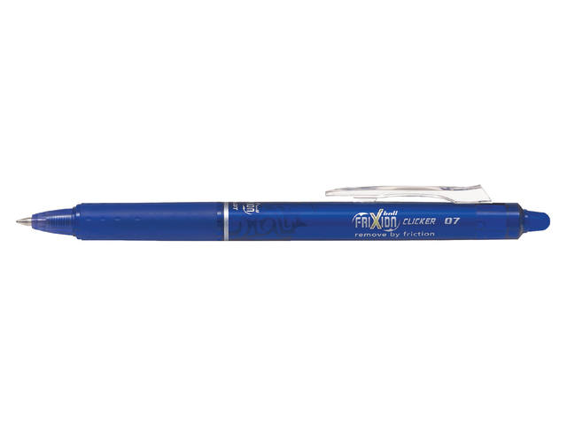 Rollerpen PILOT friXion clicker M blauw