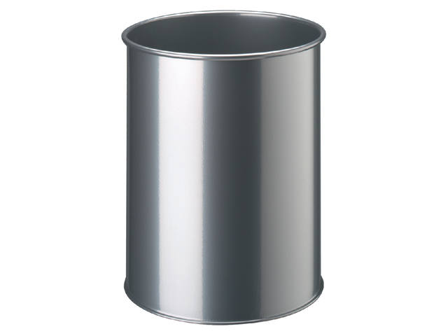 Papierbak Durable 3301 23 15 liter rond zilver