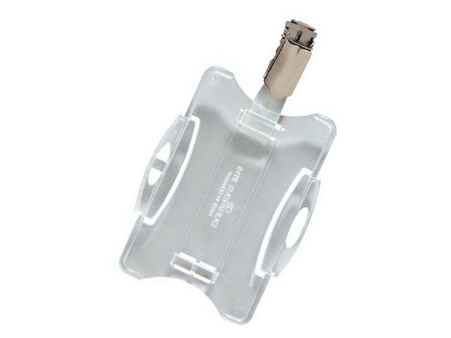 Veiligheidspashdr Durable 8118 open clip 54x85mm