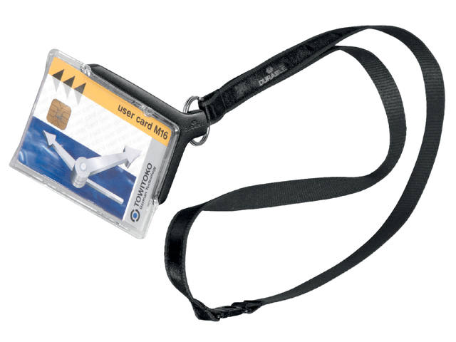 Veiligheidspashouder Durable 8207 textielkoord dgs