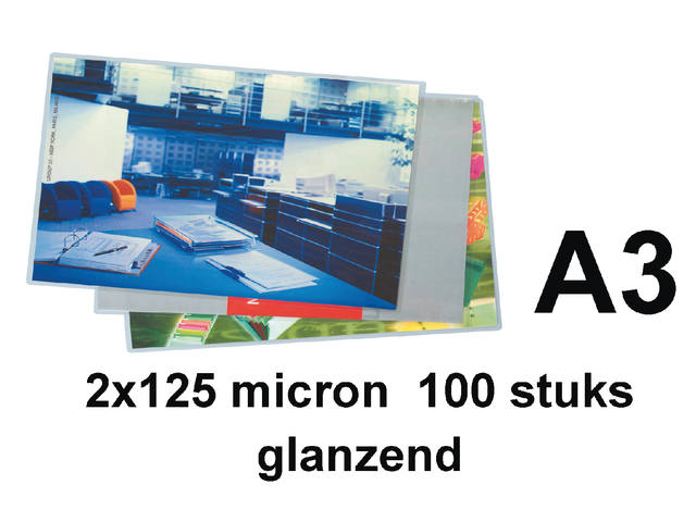 Lamineerhoes Quantore A3 303x426mm 2x125micron