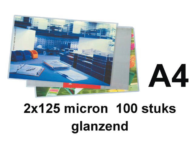 Lamineerhoes Quantore A4 216x303mm 2x125micron