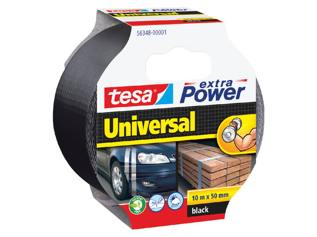Duct tape tesa extra Power Uni 10mx50mm zwart
