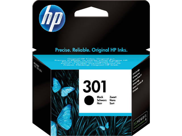 Inktcartridge HP CH561EE 301 zwart