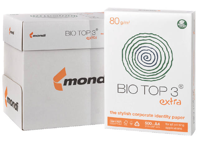 Kopieerpapier BioTop 3 A4 80gr naturel