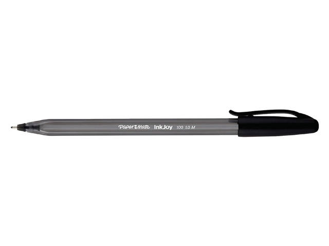 Balpen Papermate Inkjoy 100 M zwart