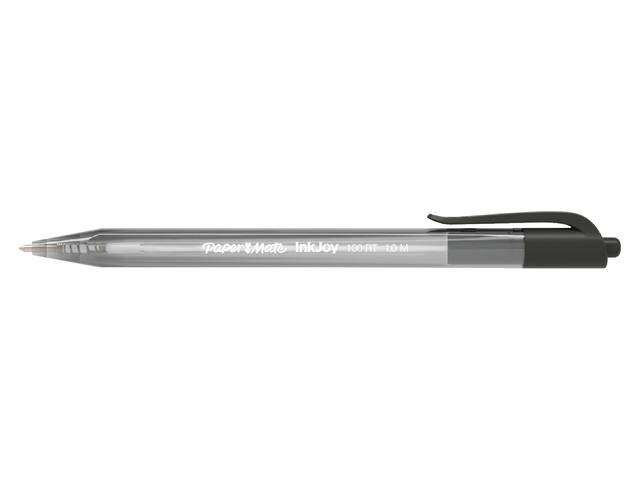 Balpen Papermate Inkjoy 100 RT M zwart