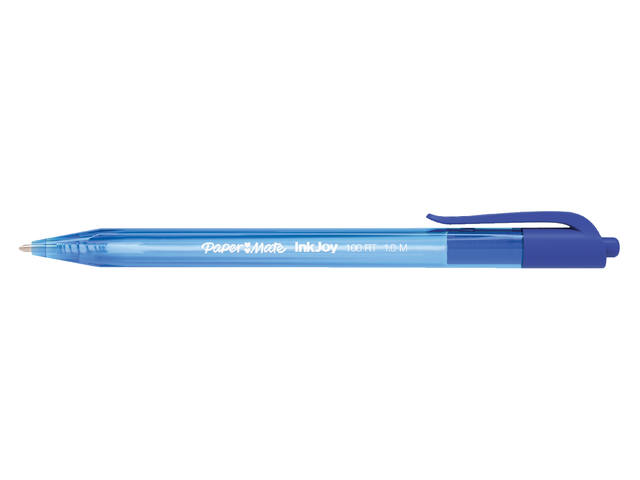 Balpen Papermate Inkjoy 100 RT M blauw