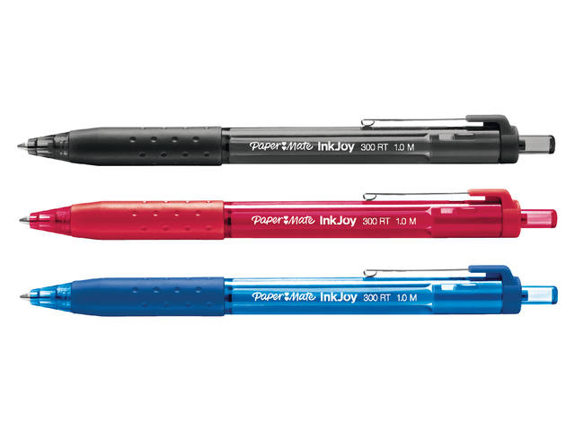 Balpen Papermate Inkjoy  300 RT M zwart