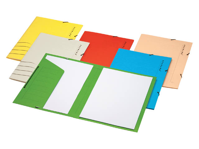 Elastomap Secolor Folio recy karton 250gr bl