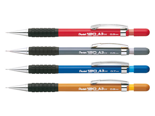 Vulpotlood Pentel A319 HB 0.9mm geel