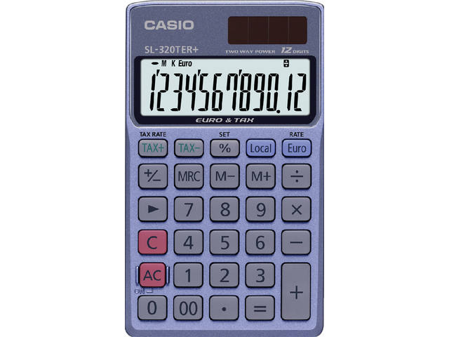 Rekenmachine Casio SL-320TER+