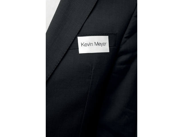 Naambadge etiket Durable 40x75mm zelfkl wt 240st
