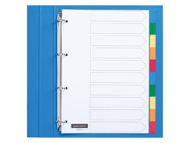 Tabblad Quantore 4r pp 10-delig assorti