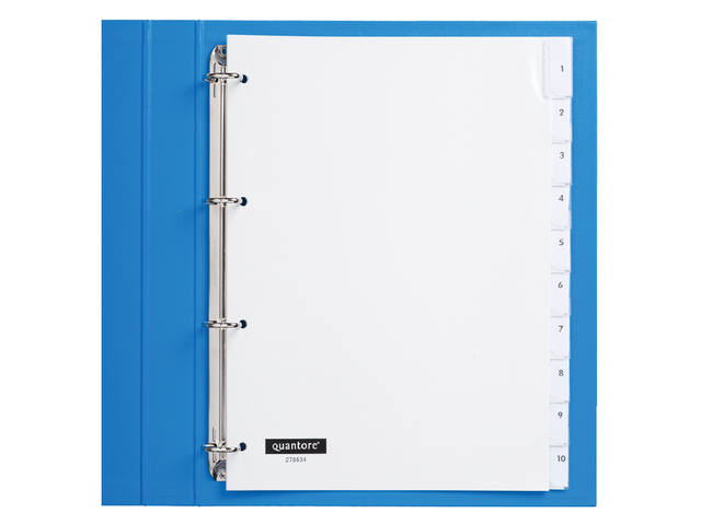 Tabblad Quantore 4r pp 10delig wt+venster