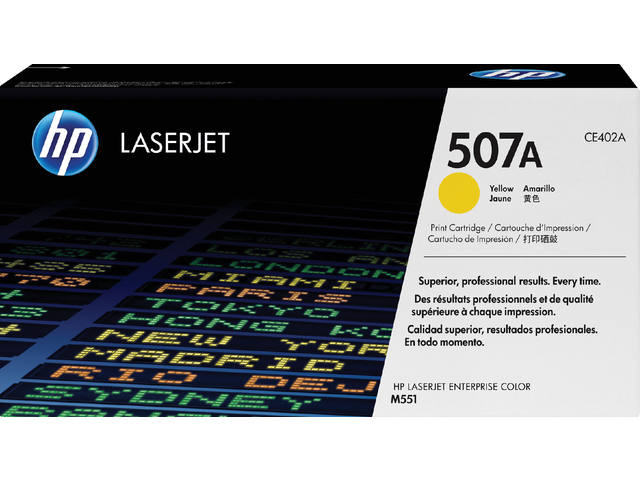 Tonercartridge HP CE402A 507A geel