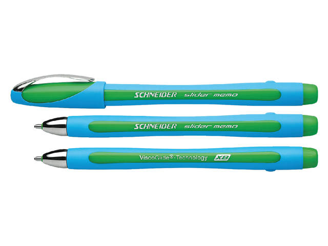 Balpen Schneider Memo XB groen