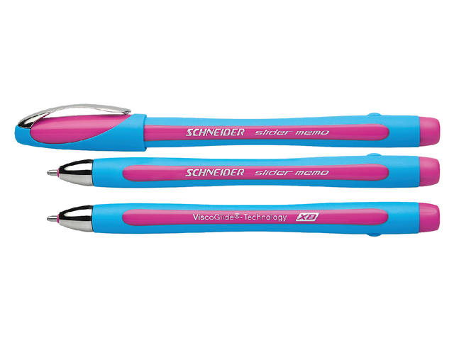 Balpen Schneider Memo XB roze