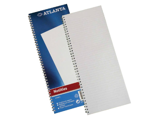 Notitieboek Djois enkelv 330x135mm 100pg bl