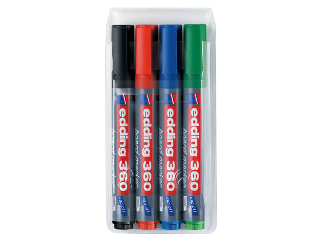 Whiteboardmarker edding 360 rond 1.5-3mm ass