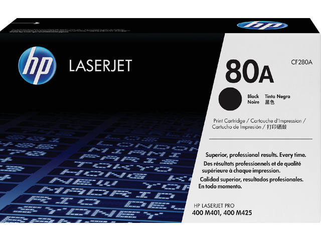 Tonercartridge HP CF280A 80A zwart