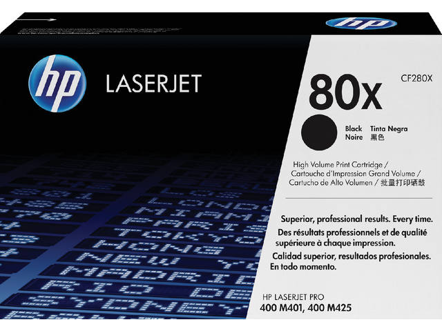 Tonercartridge HP CF280X 80X zwart