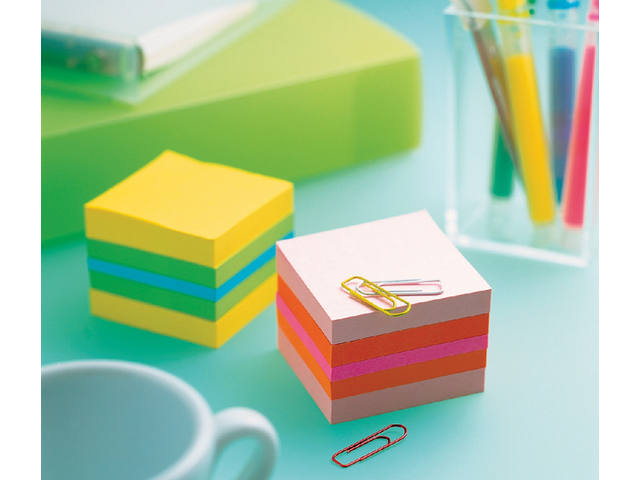 Memoblok Post-it 2051 51x51mm kubus lemon