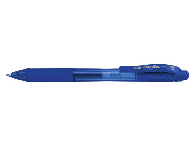 Gelschrijver Pentel BL107 Energel-X M blauw