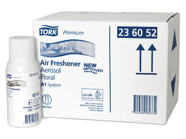 Luchtverfrisser Tork A1 Premium spray bloemen