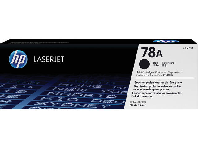 Tonercartridge HP CE278A 78A zwart