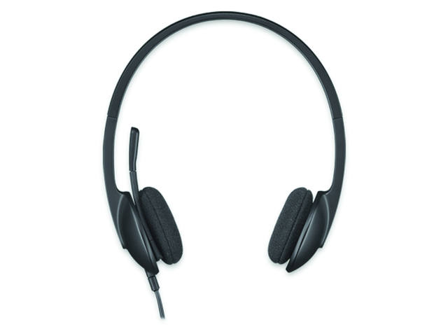 Headset Logitech H340 On Ear USB zwart
