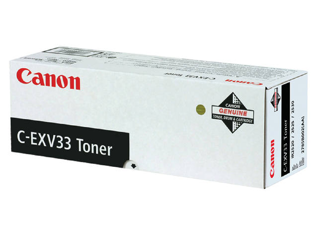 Tonercartridge Canon C-EXV 33 zwart