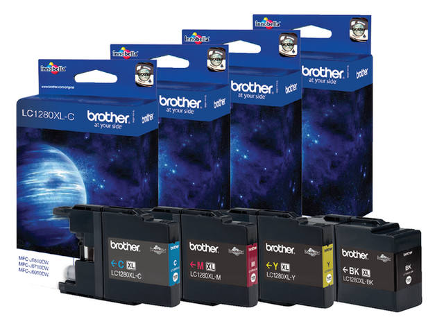 Inktcartridge Brother LC-1280XLC blauw