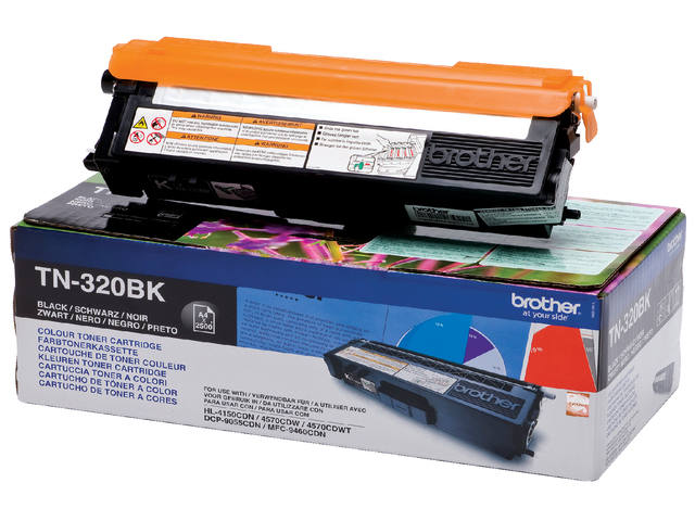 Toner Brother TN-320BK zwart