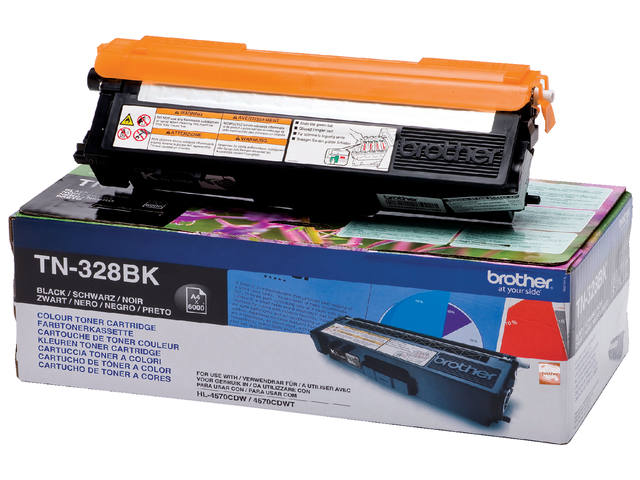 Toner Brother TN-328BK zwart