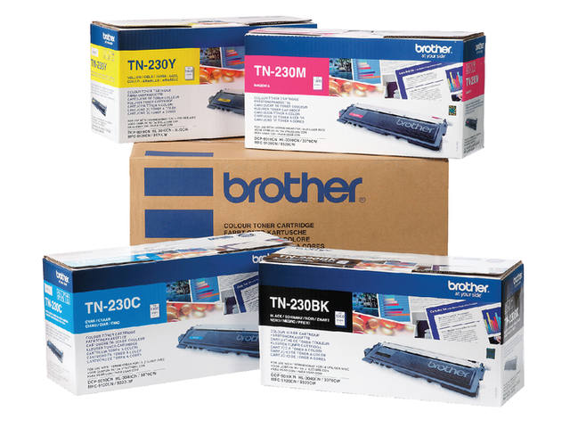Toner Brother TN-230M rood